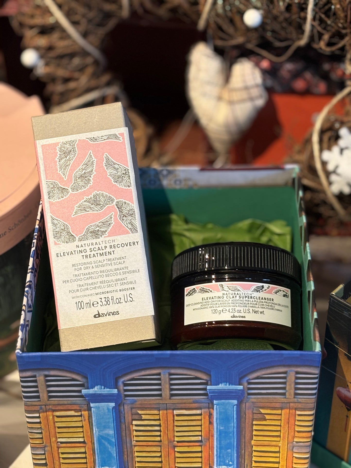 Naturaltech Elevating – Talven Tasapainottava Hiuspohjasetti